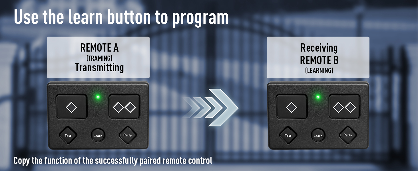 ghost intellicode garage door remote