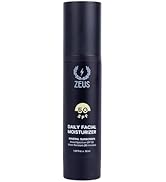 ZEUS Men’s Hydrating Face Moisturizer with SPF 50, Restores, Protects & Hydrates Skin, Daily Face...