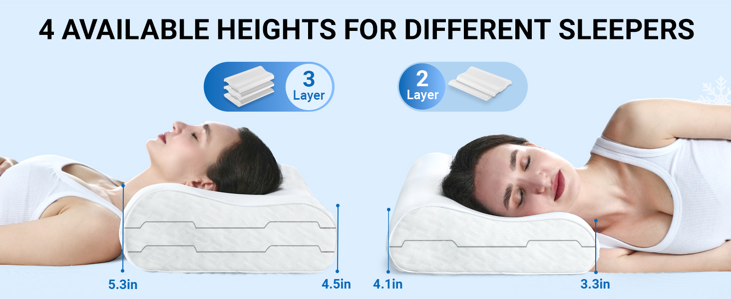 Cooling Memory Foam Pillow