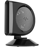 Vornado STRATA 8T Oscillating Table Fan with Remote, Energy Efficient DC Motor, Removable Grille,...