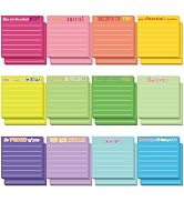 Yinder 24 Pcs Inspirational Sticky Notes Cute Motivational Sticky Notes Pad End of Year Employee ...