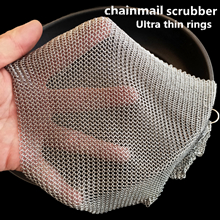 Chainmail scrubber