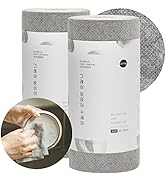 Gray One Day Scrubber - No Odor Dishcloths for Washing Utensils, Cookware, & Cooktop – Multipurpo...