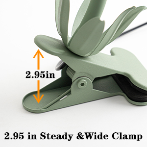 kawaii table lamp flower green desk lamp for home decor gift for freind
