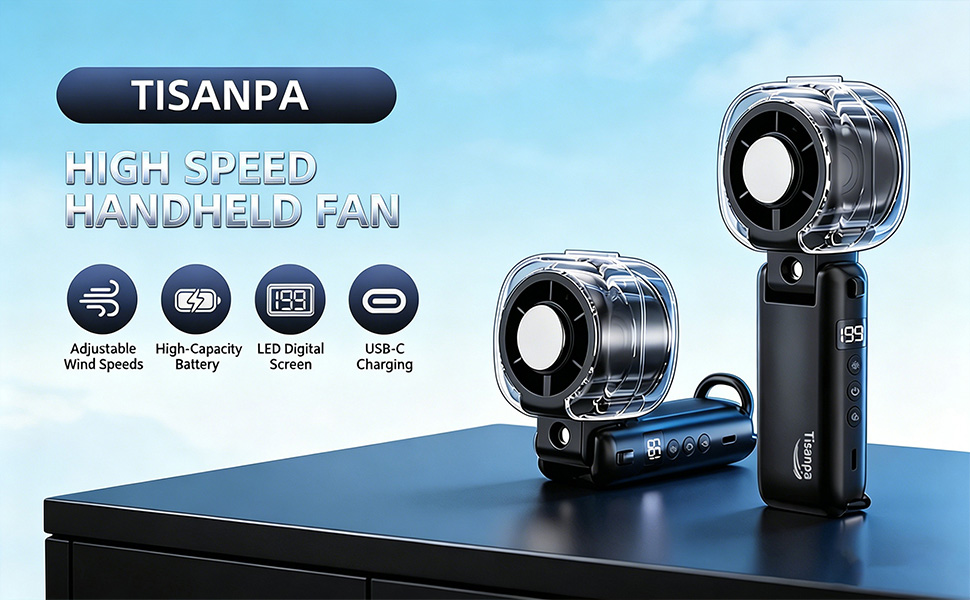 Tisanpa Portable Handheld Fan