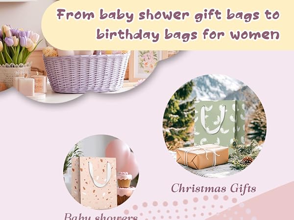 gift bags with handles