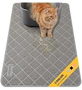 Conlun Cat Litter Mat Litter Trapping Mat, Premium Durable PVC Grid Mesh with Scatter Control, No...