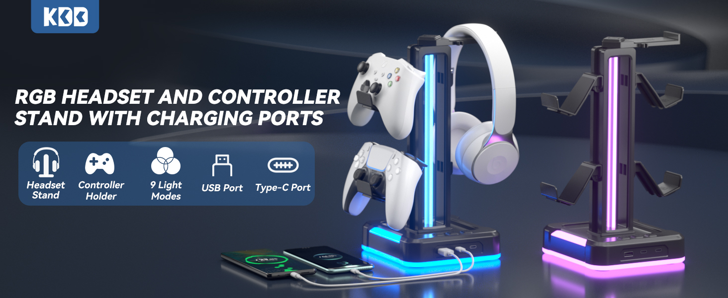 headphone and controller stand 01