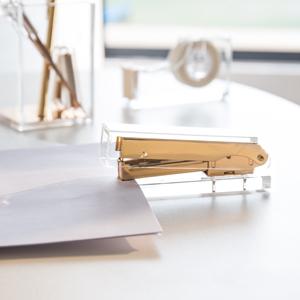 stapler on the desk