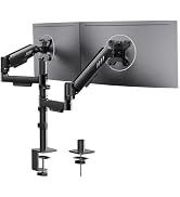 ErGear Vertical Dual Monitor Stand, Stacked Monitor Mount for 13-32? Screens, Up to 19.8 lbs per ...