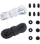 4mm Thick Elastic Cord for Sewing 5/32 inch 30ft Black & White Bungee Shock Kayak Tie Down Straps...