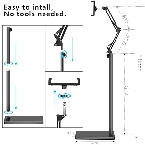 tablet floor stand