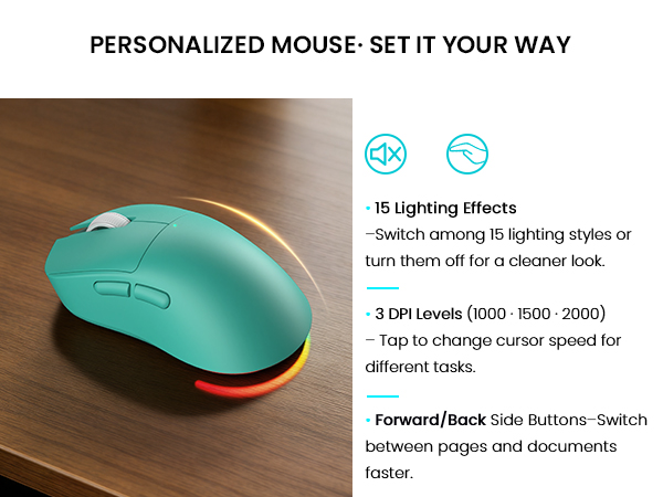lighting mouse