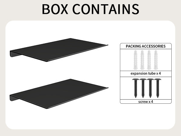 BOX CONTAINS