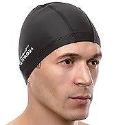 AqtivAqua Spandex Swim Cap with Protective Layer
