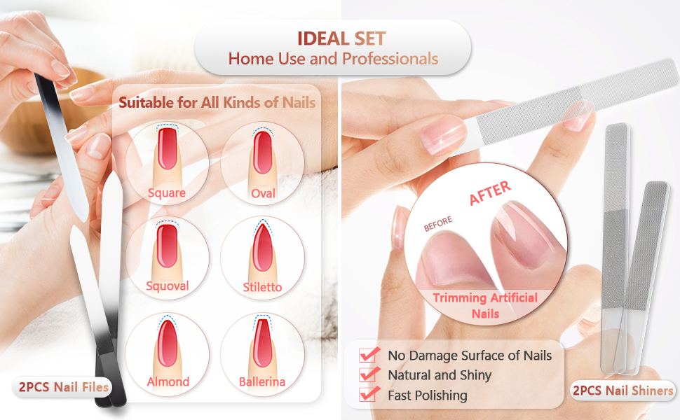 nail files and buffers