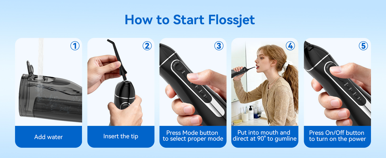 water flosser