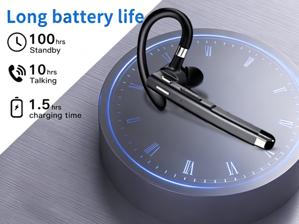bluetooth headset for long battery life