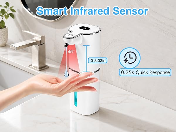 foaming soap dispenser