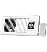 DEWENWILS Register Booster Fan, 4" x 10" Register Holes, 180° Adjustable Grille Vent Fan, Improve...