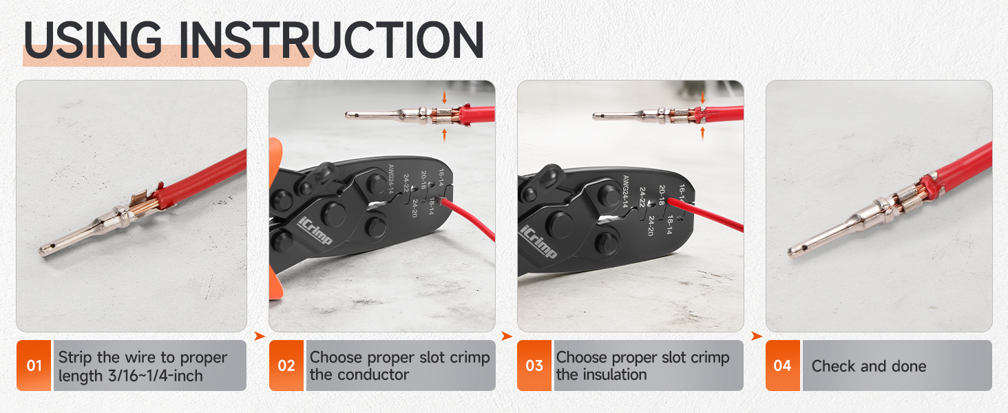Two Step Crimping