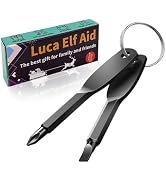 Pocket Screwdriver Keychain Tool, Christmas Gifts, 4-in-1 Mini Screwdriver Gifts for Men, Stockin...