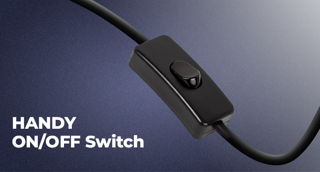 shop light with switch