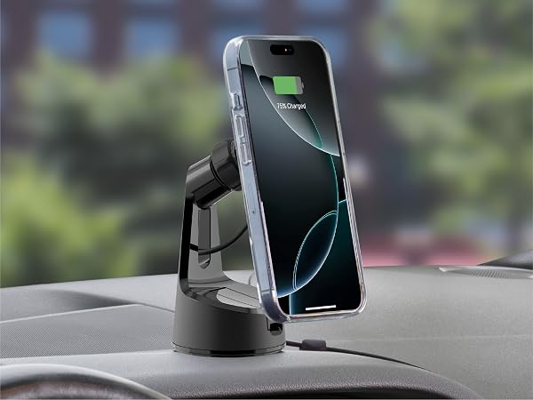 wireless phone charger stand phone holder car holder for iphone 16 accessories magnectic magnetico