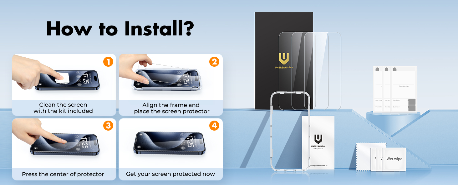 Screen Protector for iPhone 15 Pro Max