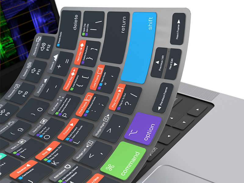 VerSkin keyboard protector with an ultra-thin and washable design