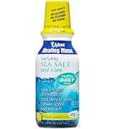 H2Ocean Healing Rinse Natural Sea Salt Oral Care - Mouth Rinse for Oral Care - Great for Piercing...