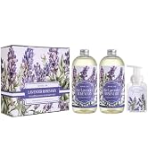 ROMIIE ZOI Foaming Hand Soap Refills, Lavender, 2×26oz + Dispenser | Gentle Moisturizing Formula,...