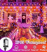 66ft 200 LED Christmas Tree String Lights Outdoor Fairy Lights Plug in, Expandable Green Wire Cle...