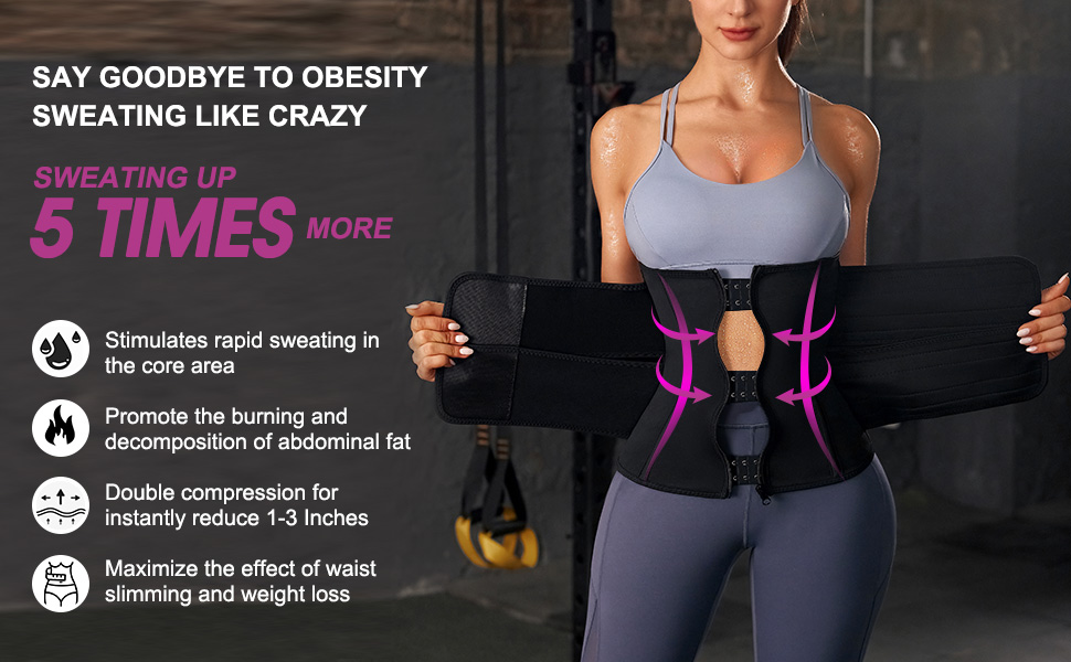 workout sauna belt for women