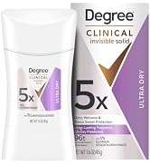Degree Clinical Strength Antiperspirant Deodorant For Women 96-Hour Sweat and Odor Protection Ult...