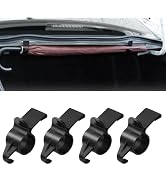 GANPUB 4Pcs Car Umbrella Holders - Universal Anti-Slip Back Seat Hooks with Quick-Release Design,...