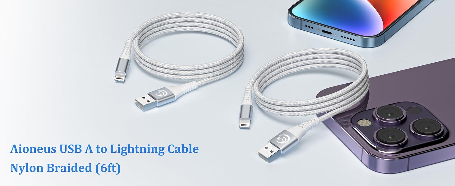 6ft iphone charger