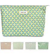 STARDW Aesthetic Floral Makeup Bag Cute Small Cosmetic Bags for Women Girls, Travel Toiletry Bag ...