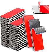 32 Sets Heavy Duty Hook and Loop Tape Strips with Super Adhesive, Heat Resistant & Waterproof Adh...