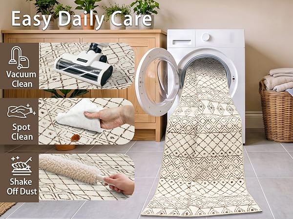 Easy Clean Rug