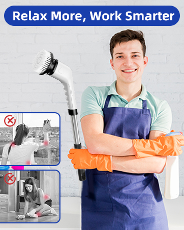 Electric Spin Scrubber Brings Shine and Happiness to Your Home