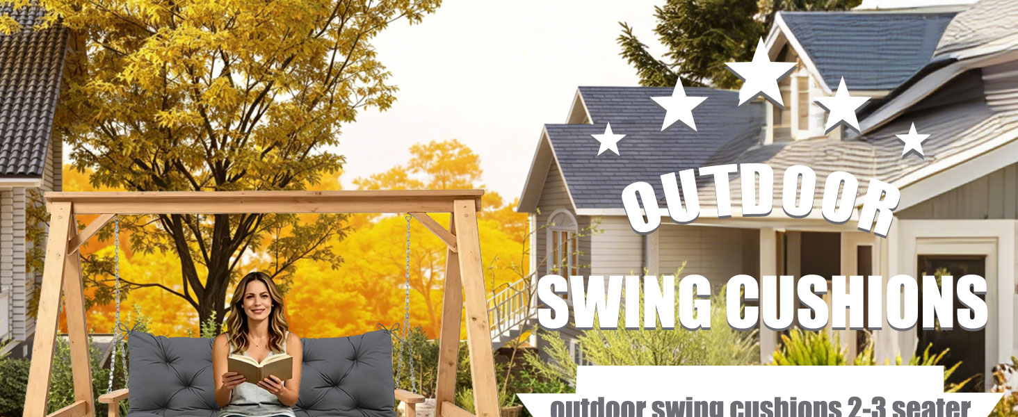 outdoor swing cushions
