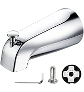 1 Pack Slip on Tub Spout with Diverter, Compatible with American Standard 8888026.002 Tub Spout, ...