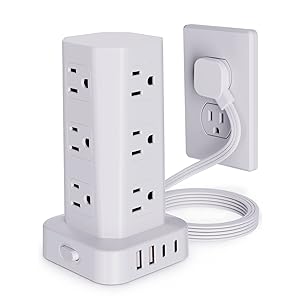 power strip tower surge protection