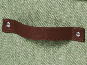 Faux Leather Handles