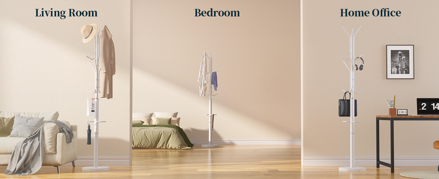 metal coat rack