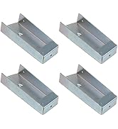 Boxer 4 Pack Utility Trailer Stake Pocket Sleeve for Flat Bed Trucks and Trailers Universal - Fle...