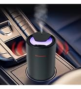 Shammgria Waterless Essential Oil Diffuser, Aromatherapy Scent Diffuser with 3 Mist Levels & LED ...