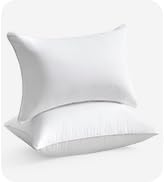 Oubonun 12 x 20 Lumbar Pillow (Set of 2) - 100% Cotton Cover - Rectangle Square Sofa Pillow Inser...