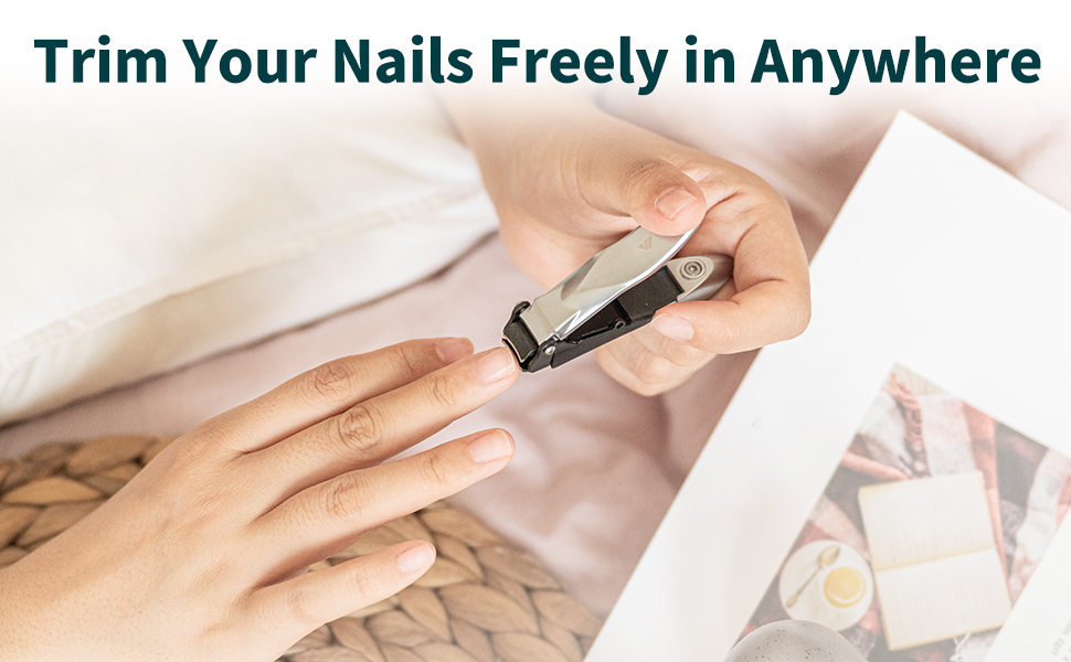 VANWIN Nail Clippers with Catcher